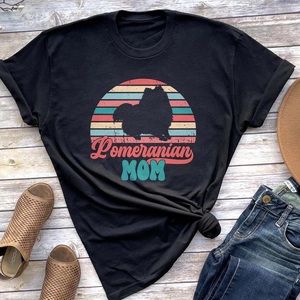 Pomeranian Mom Dog Mom Shirt
